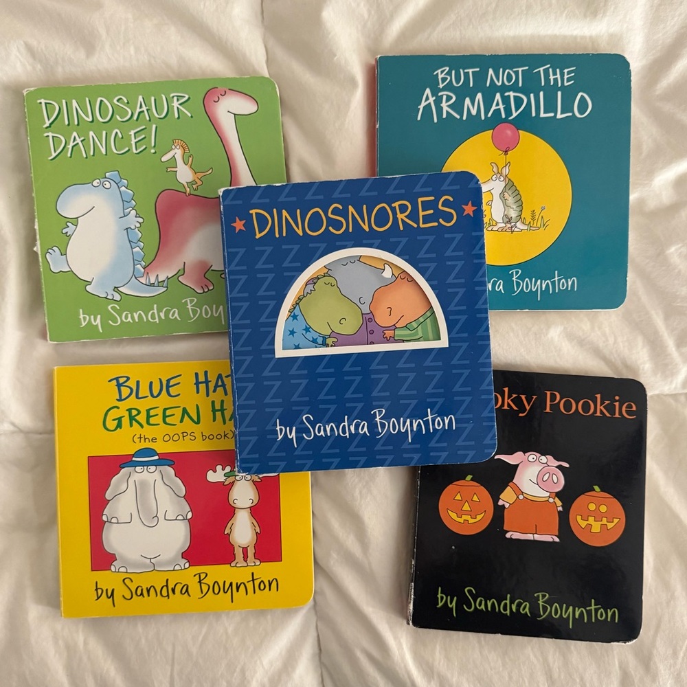 Sandra Boynton 5 Kids Baby Book Set